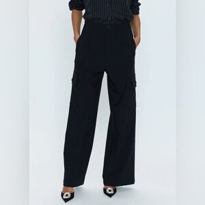 Pistola NWT Brynn Cargo Trouser Black Size 28
